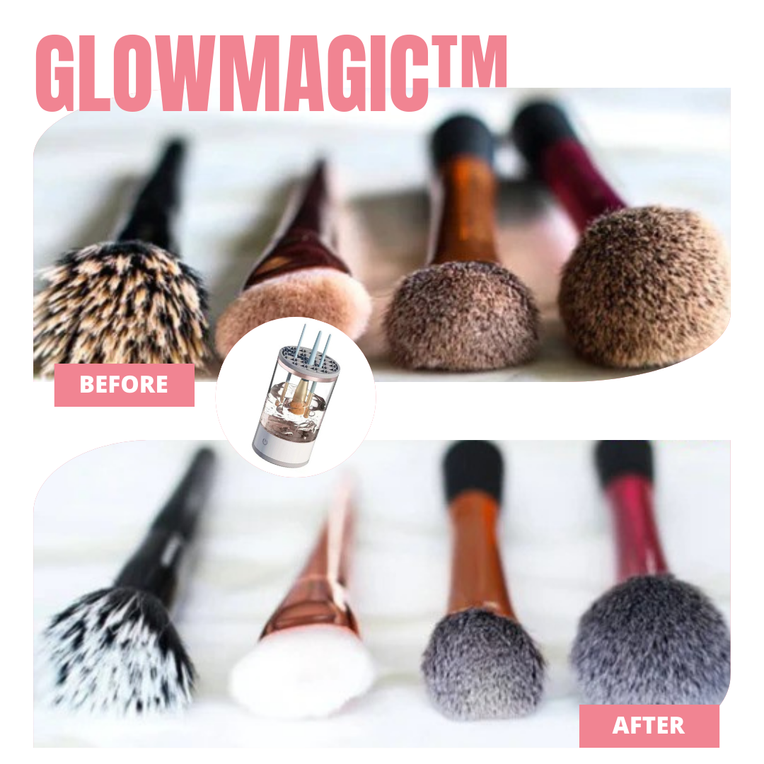 GlowMagic™- Makeup Brush Cleaner