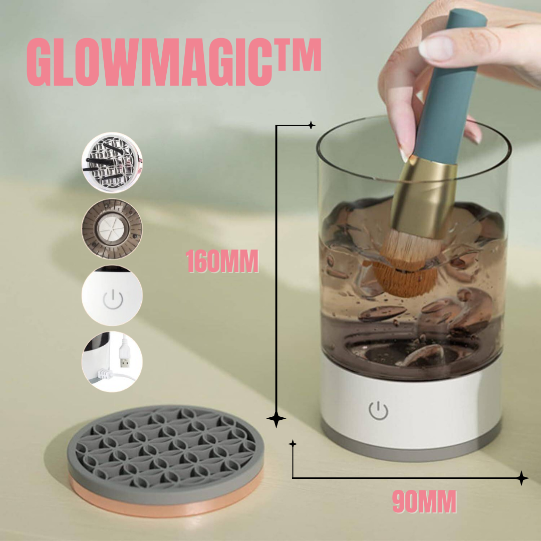 GlowMagic™- Makeup Brush Cleaner